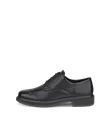 Women's ECCO® Metropole Amsterdam Leather Derby Shoe - Black - O