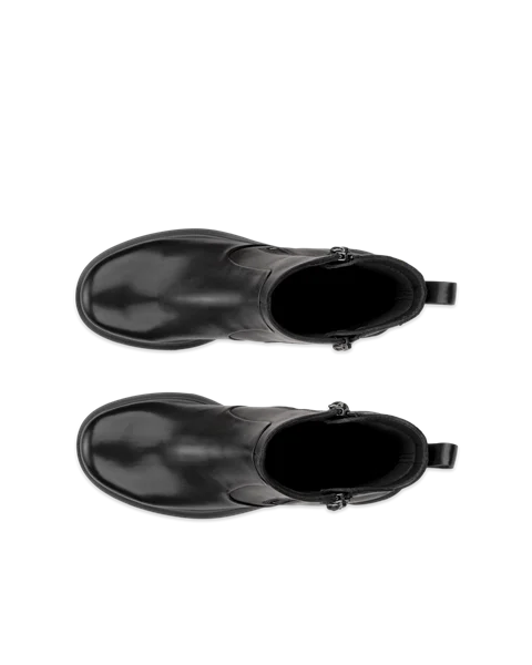 ECCO® Metropole Seoul ankelstøvle i læder til damer - Sort - Top_Left_Pair