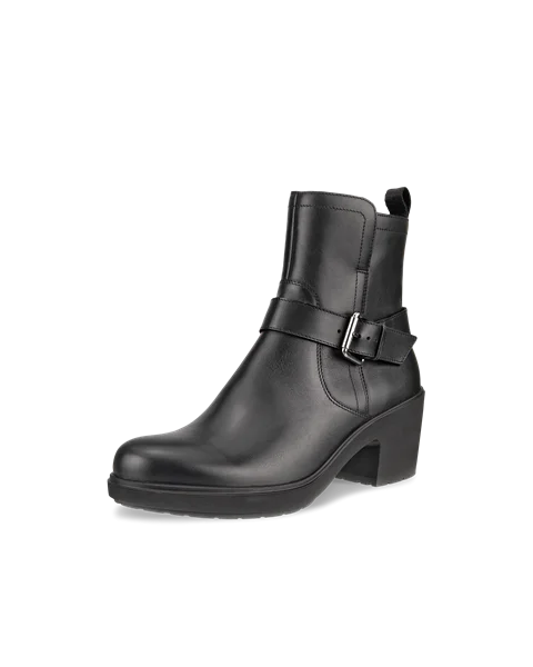 Women's ECCO® Metropole Zurich Leather Waterproof Boot - Black - M