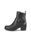 Women's ECCO® Metropole Zurich Leather Waterproof Boot - Black - O