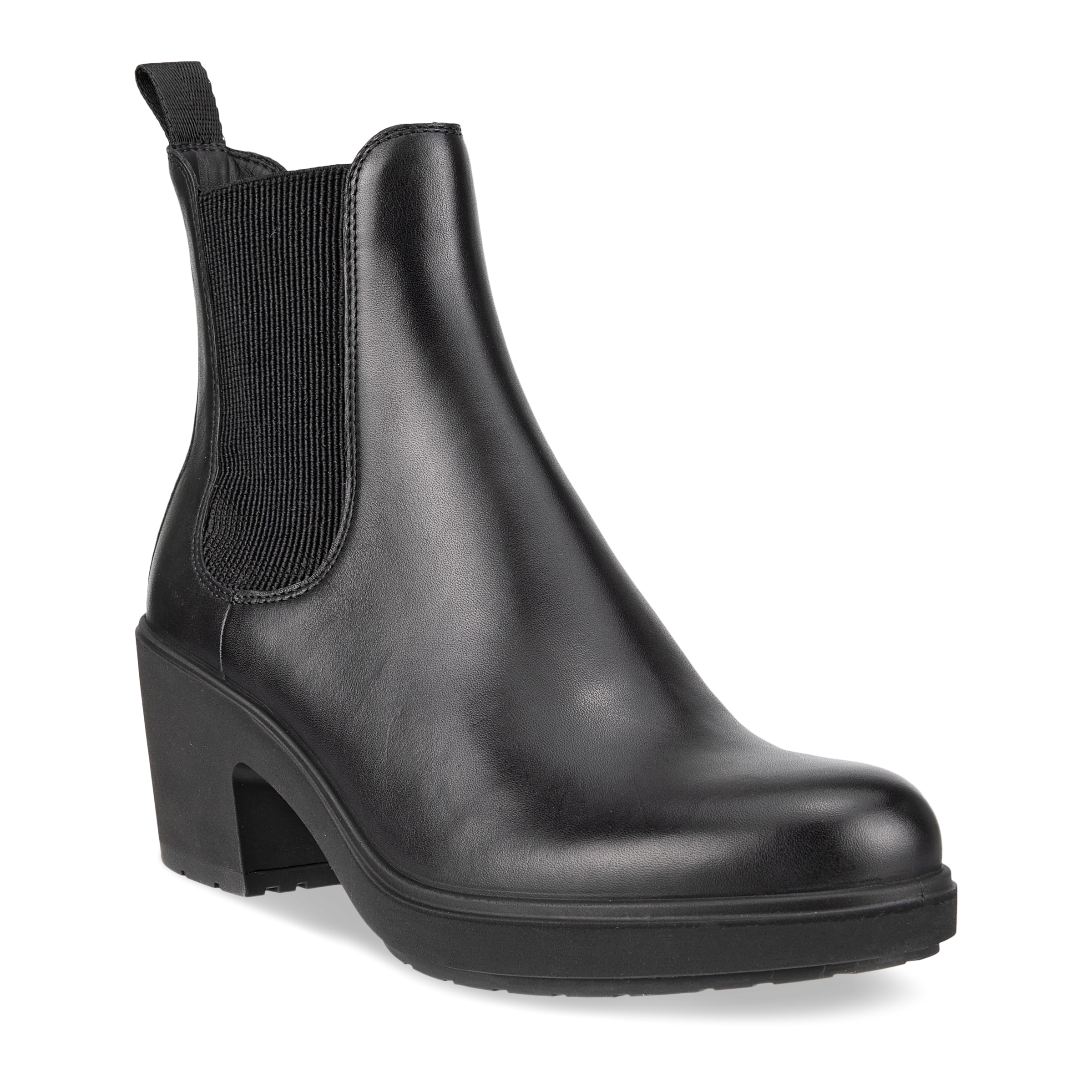 ECCO Metropole Zurich – Dames leren Chelsea boot – Zwart – Size: 35 (UK 2.5-3)