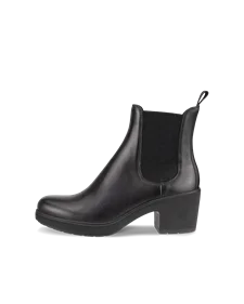 Women's ECCO® Metropole Zurich Leather Chelsea Boot - Black - O