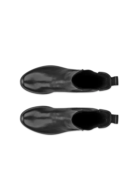 Women's ECCO® Modtray Leather Chelsea Boot - Black - Top_Left_Pair