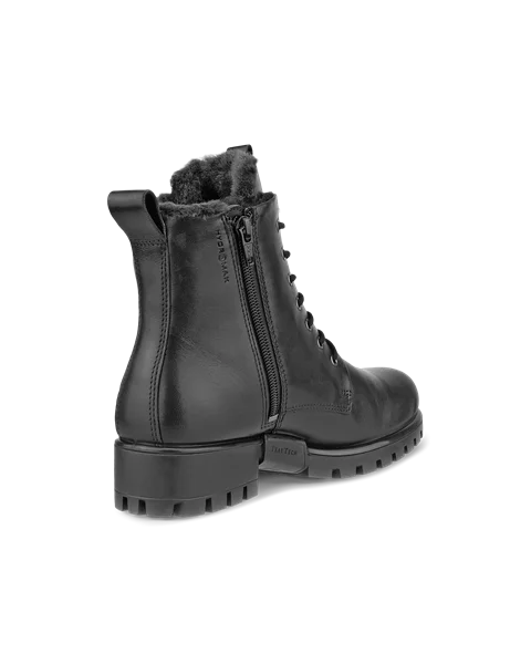 ECCO® Modtray Dames leren veterboot - Zwart - B