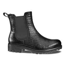 Women's ECCO® Modtray Leather Chelsea Boot - Black - Outside