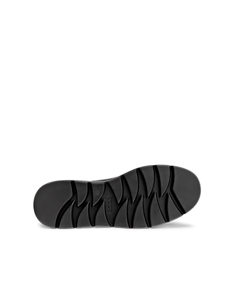 ECCO® Nouvelle chaussures à lacet en cuir pour femme - Noir - S