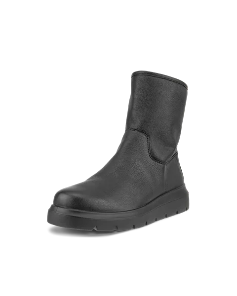 Women's ECCO® Nouvelle Leather Waterproof Boot - Black - M