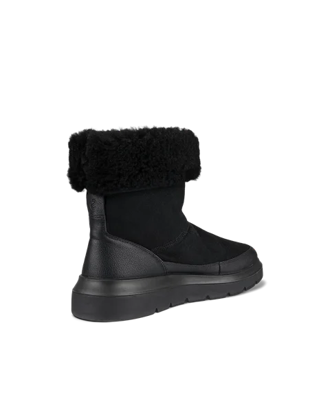 Women's ECCO® Nouvelle Suede Winter Boot - Black - B