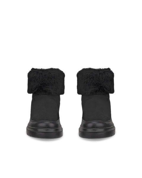 Women's ECCO® Nouvelle Suede Winter Boot - Black - Front_Pair