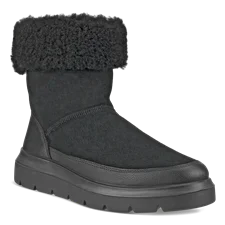 ECCO® Nouvelle ženske zimske čizme od brušene kože - Crno - Main