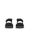 Naisten ECCO® Offroad nupukki vaellussandaali - Musta - Front_Pair