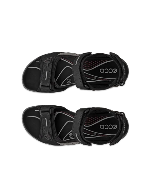 Naisten ECCO® Offroad nupukki vaellussandaali - Musta - Top_Left_Pair