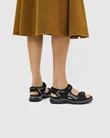 ECCO® Offroad nubuck vandresandaler til damer - Sort - Lifestyle_Image_1