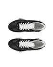 ECCO® Retro Sneaker Skinnsneaker dam - Svart - Top_Left_Pair