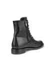ECCO® Sartorelle 25 mellemhøj snørestøvle i læder til damer - Sort - B