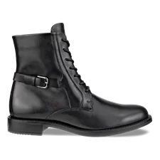 ECCO® Sartorelle 25 mellemhøj snørestøvle i læder til damer - Sort - Outside