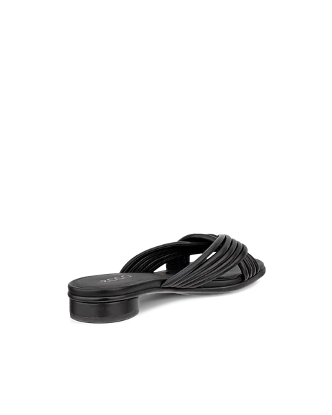 ECCO® Sculpted Alba 25 Dames leren sandaal met hak - Zwart - B