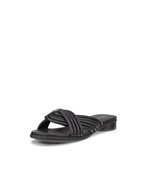 ECCO® Sculpted Alba 25 Dames leren sandaal met hak - Zwart - M