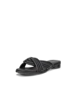 ECCO® Sculpted Alba 25 Dames leren sandaal met hak - Zwart - M