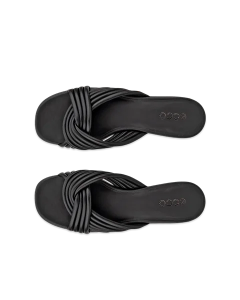 ECCO® Sculpted Alba 25 Dames leren sandaal met hak - Zwart - Top_Left_Pair