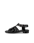 Women's ECCO® Sculpted Alba 25 Leather Heeled Sandal - Black - O