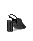 Women's ECCO® Sculpted Alba 65 Leather Heeled Sandal - Black - B