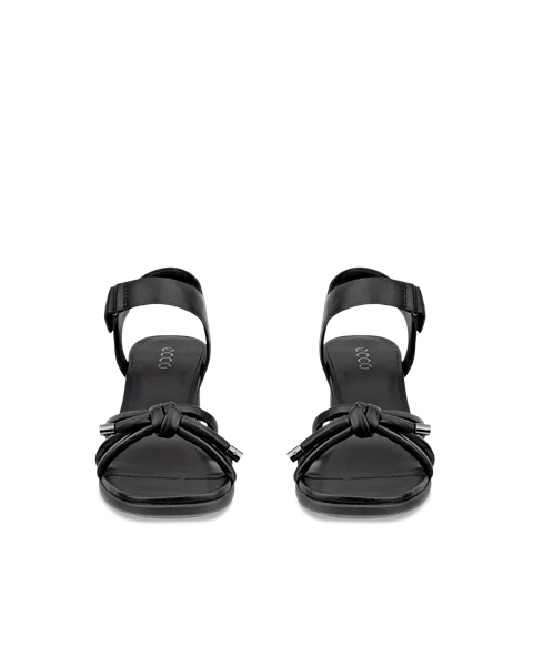 ECCO® Sculpted Alba 65 Högklackad skinnsandal dam - Svart - Front_Pair