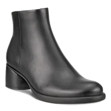 Women's ECCO® Sculpted Lx 35 Leather Mid-Cut Boot - Black - Main