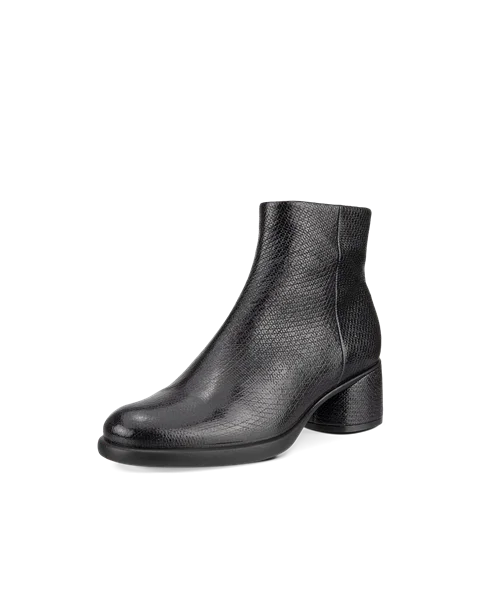 Women's ECCO® Sculpted Lx 35 Leather Mid-Cut Boot - Black - M