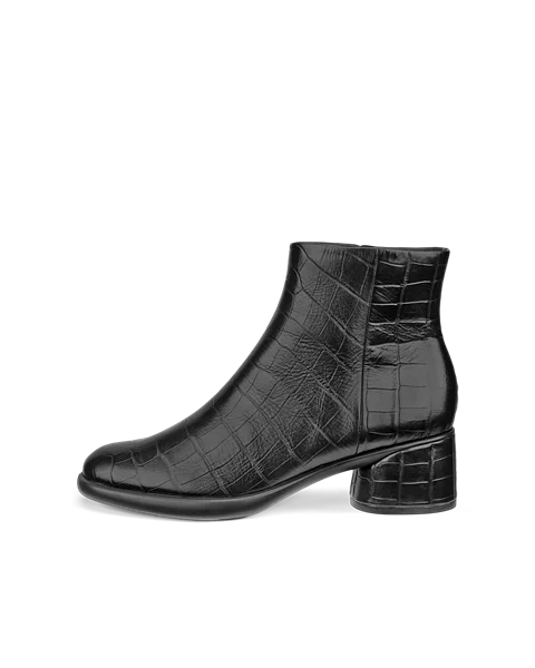 ECCO® Sculpted LX 35 bottes mi-hautes en cuir pour femme - Noir - O