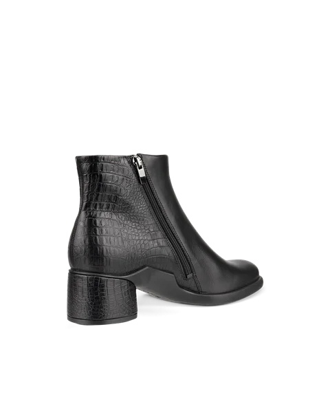 Women's ECCO® Sculpted Lx 35 Leather Mid-Cut Boot - Black - B