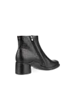 Damskie skórzane buty za kostkę ECCO® Sculpted Lx 35 - Czarny - B