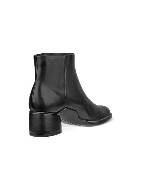 Women's ECCO® Sculpted LX 35 Leather Mid-Cut Boot - Black - B