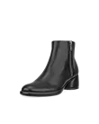 Botas meio cano couro mulher ECCO® Sculpted LX 35 - Preto - M