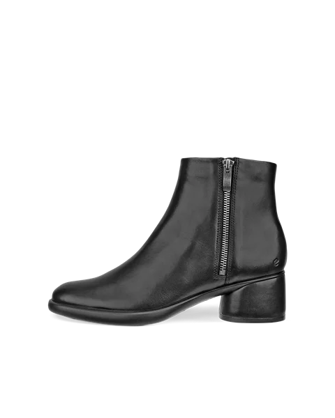 ECCO® Sculpted LX 35 bottes mi-hautes en cuir pour femme - Noir - O