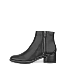Women's ECCO® Sculpted LX 35 Leather Mid-Cut Boot - Black - O