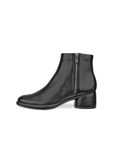 Botas meio cano couro mulher ECCO® Sculpted LX 35 - Preto - O