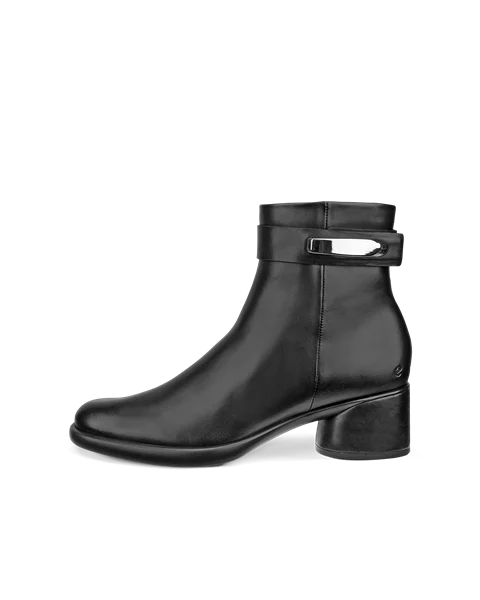 Women's ECCO® Sculpted LX 35 Leather Ankle Boot - Black - O