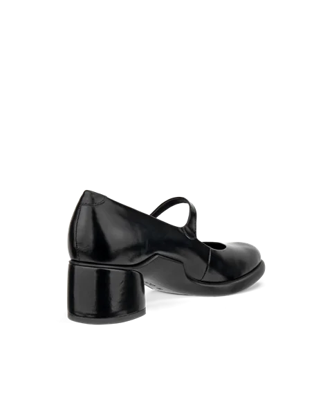ECCO® Sculpted LX 35 damesko i læder med blokhæl til damer - Sort - B