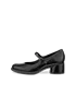 Dámské kožené lodičky na blokovém podpatku ECCO® Sculpted LX 35 - Černá - O