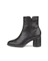 Botas meio cano couro mulher ECCO® Sculpted LX 55 - Preto - O