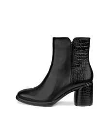 Women's ECCO® Sculpted Lx 55 Leather Mid-Cut Boot - Black - O