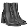 Women's ECCO® Sculpted Lx 55 Leather Mid-Cut Boot - Black - Pair