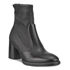 ECCO® Sculpted Lx 55 mellemhøj støvle i læder til damer - Sort - Main