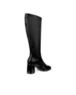 Damskie skórzane wysokie buty ECCO® Sculpted Lx 55 - Czarny - B