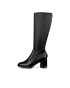 Damskie skórzane wysokie buty ECCO® Sculpted Lx 55 - Czarny - O