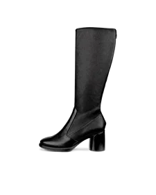 Women's ECCO® Sculpted Lx 55 Leather High-Cut Boot - Black - O