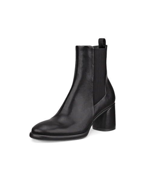 ECCO® Sculpted LX 55 Damen Chelsea Boot aus Leder mit Absatz - Schwarz - M