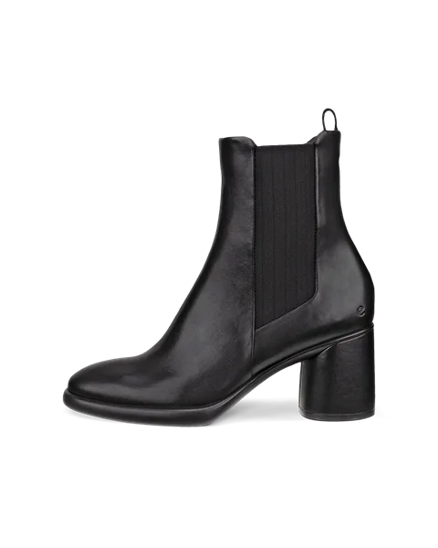 ECCO® Sculpted LX 55 Dames leren Chelsea boot met hak - Zwart - O