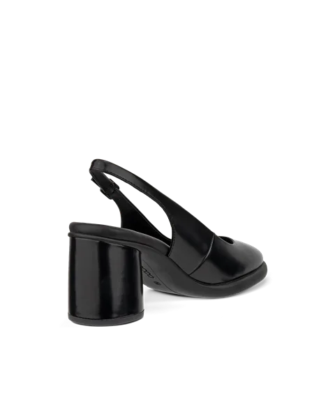 ECCO® Sculpted LX 55 damesko i læder med blokhæl til damer - Sort - B